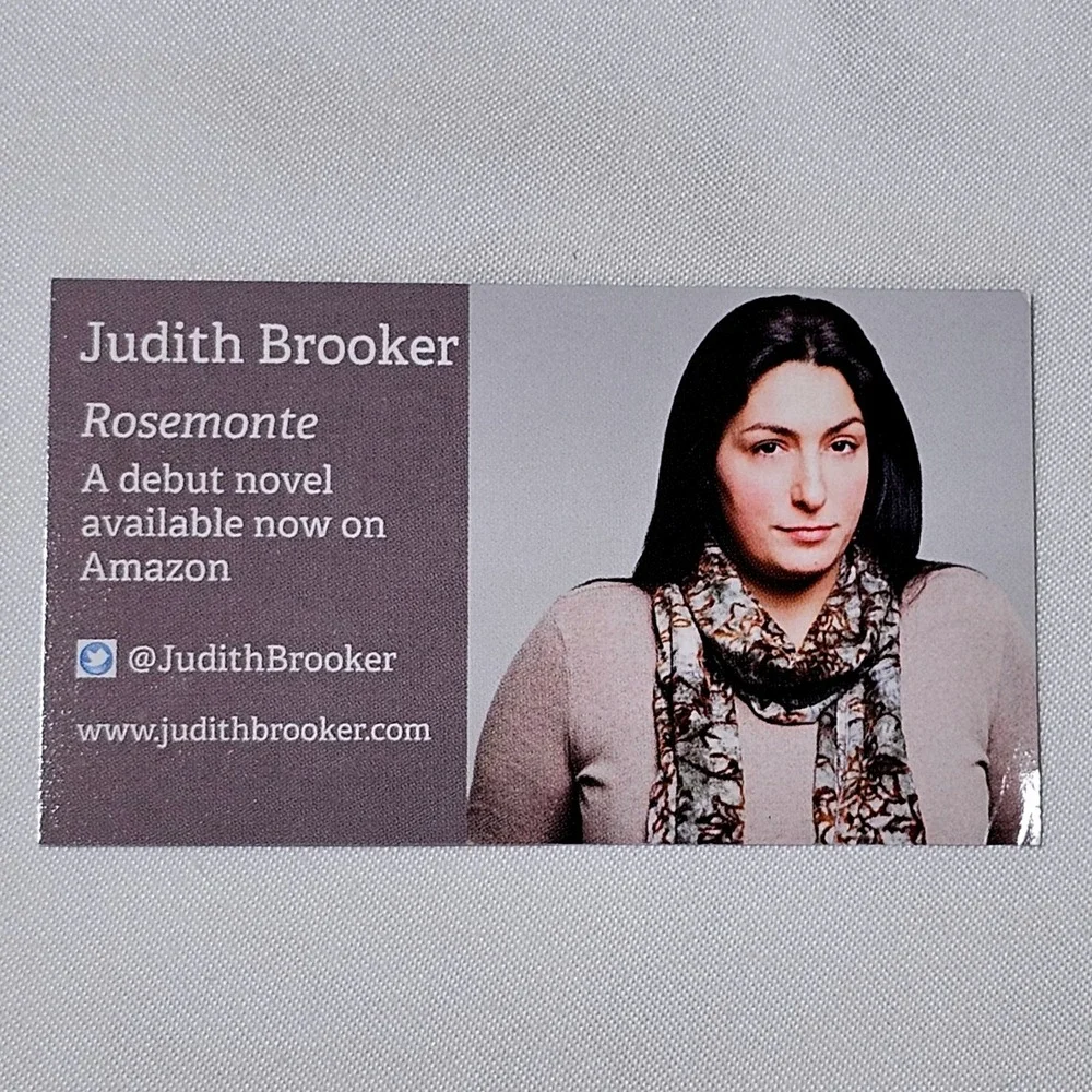 Rosemonte Judith Brooker First‎ Edition Paperback 2014 Paranormal Romance Novel